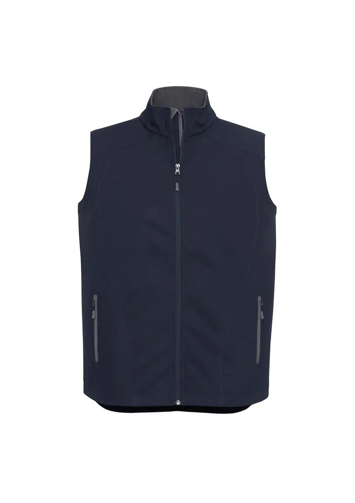 Biz Collection Mens Geneva Soft Shell Vest  - J404M