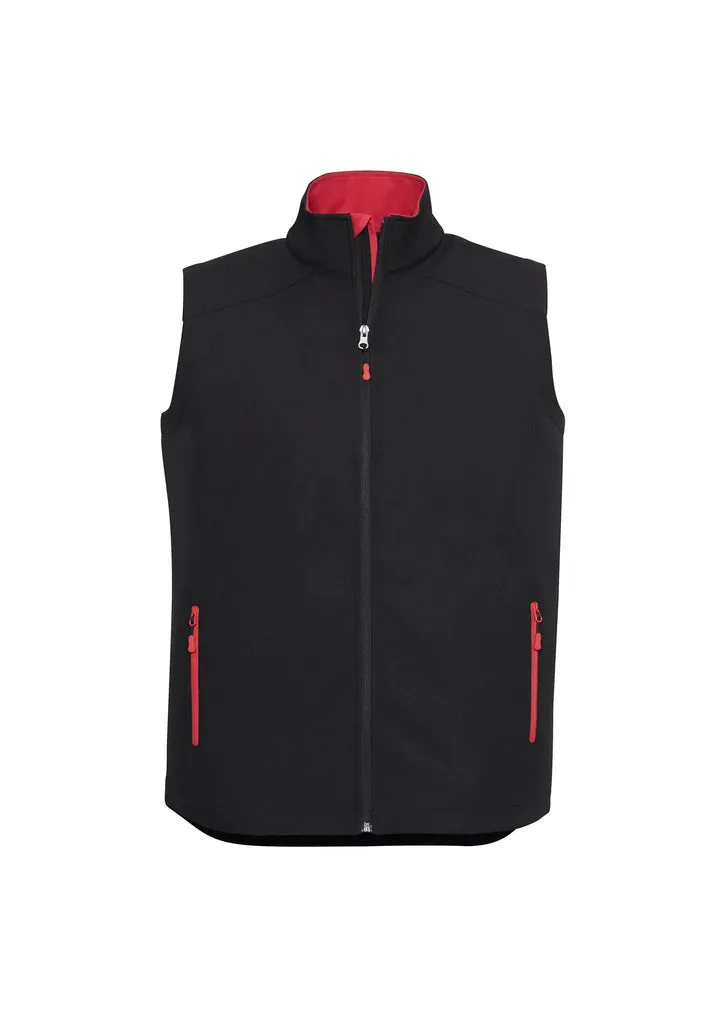 Biz Collection Mens Geneva Soft Shell Vest  - J404M