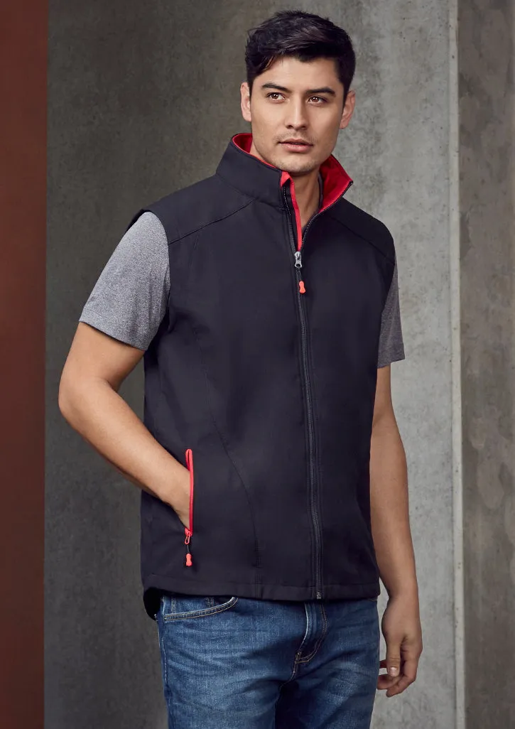 Biz Collection Mens Geneva Soft Shell Vest  - J404M