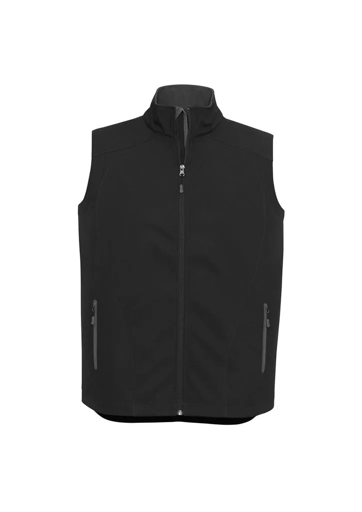 Biz Collection Mens Geneva Soft Shell Vest  - J404M