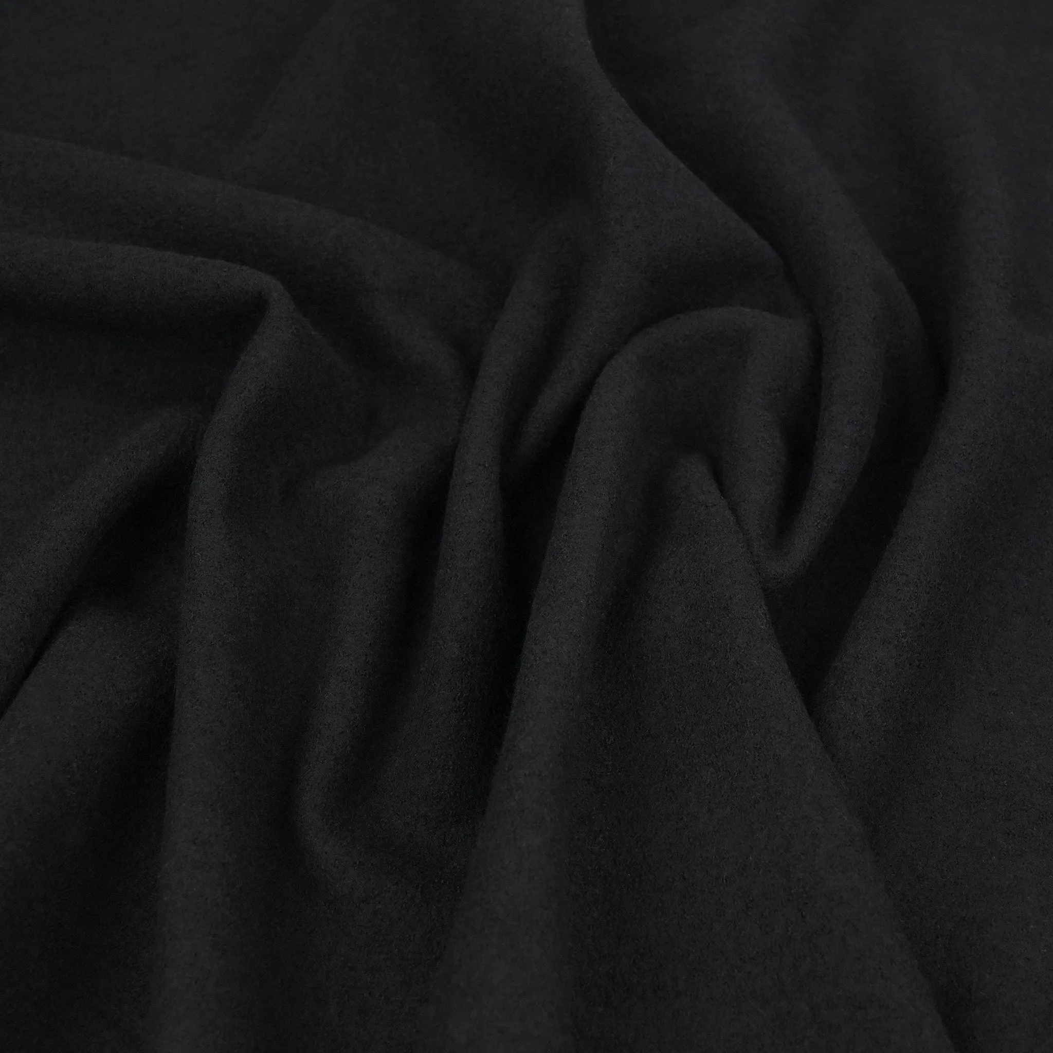 Black Boucle Knit Fabric 97383