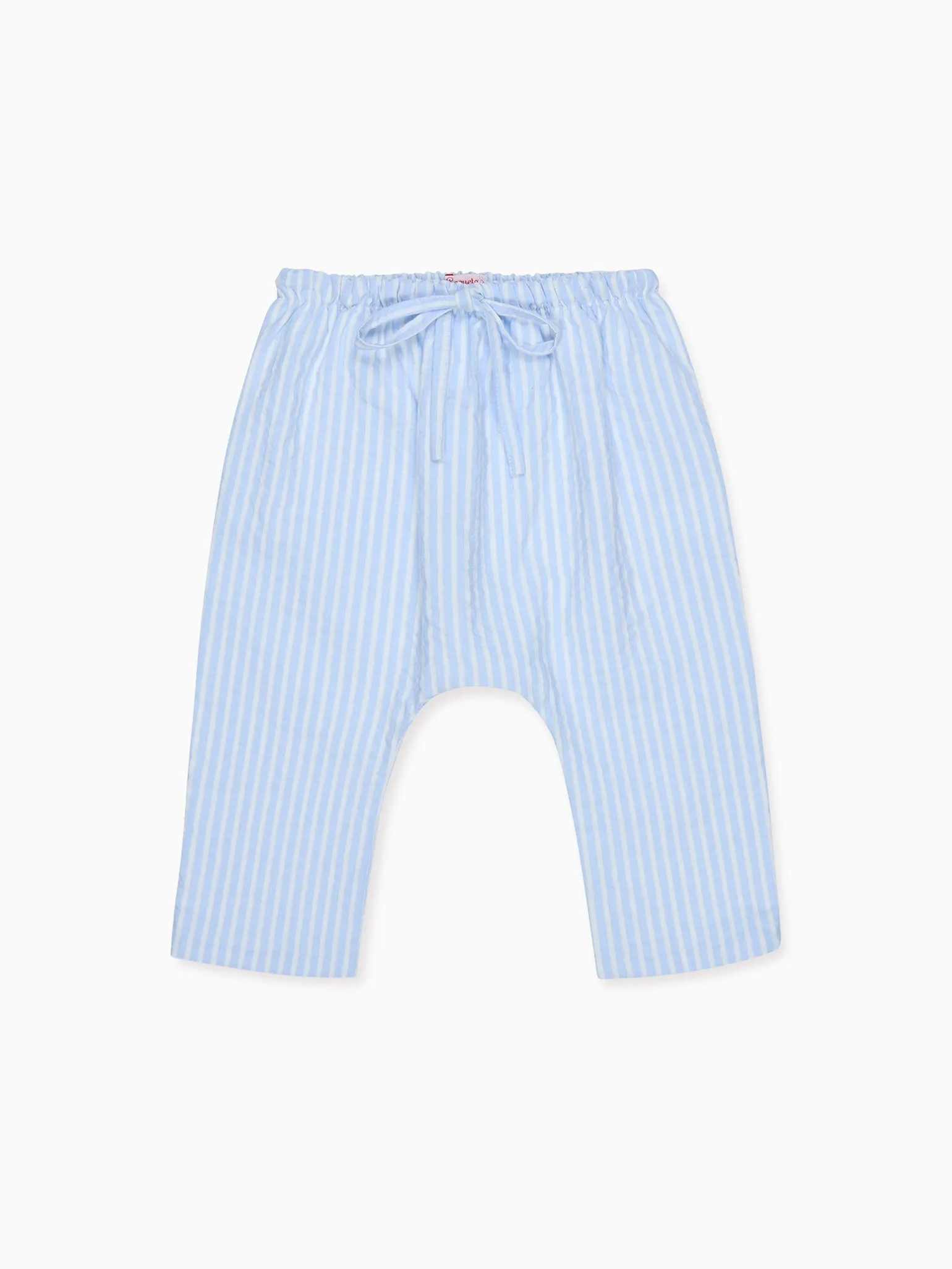 Blue Stripe Alex Baby Pants