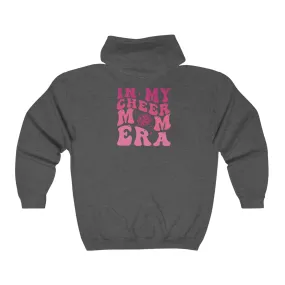 Bulldogs Cheer Mom Era  Adult Unisex Heavy Blend™ Full Zip Hooded Sweatshirt