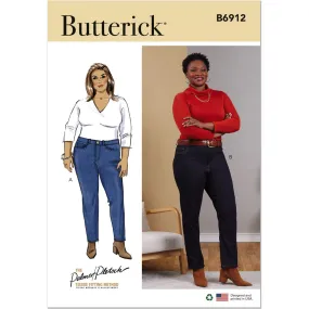 Butterick Pattern B6912 Women's Jeans by Palmer / Pletsch