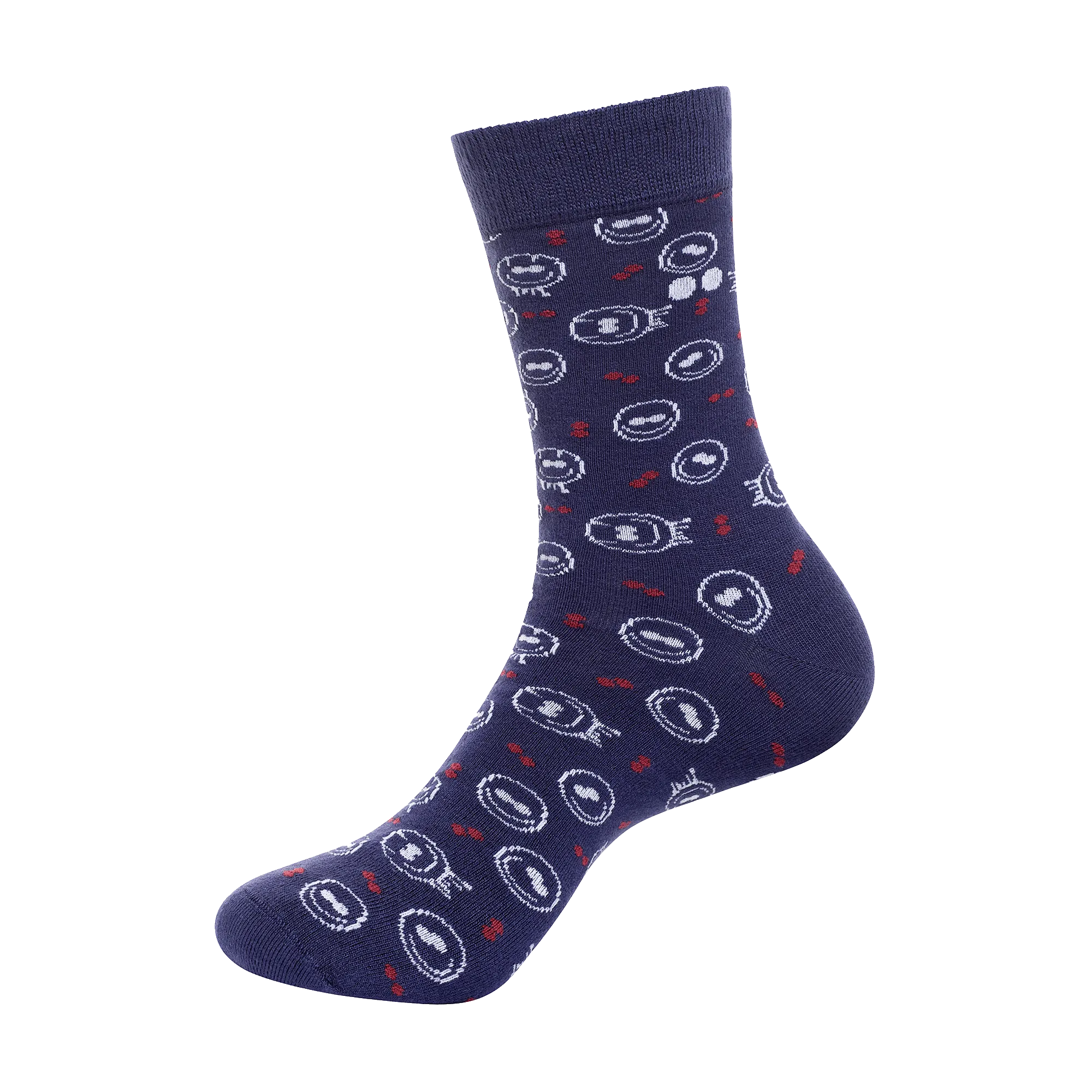 Comfy Socks Smiley Navy