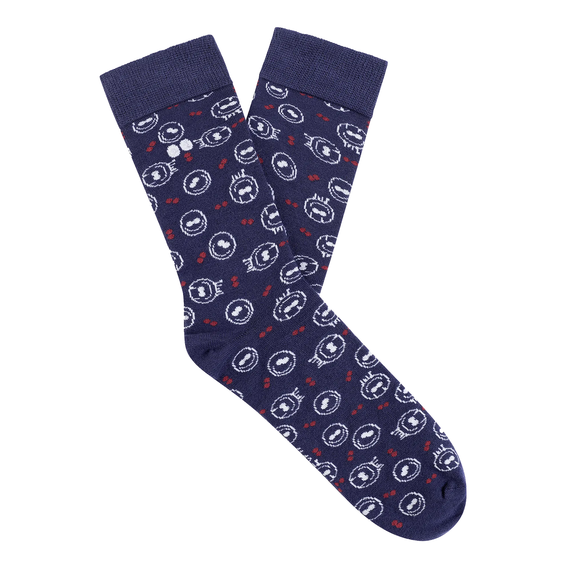 Comfy Socks Smiley Navy