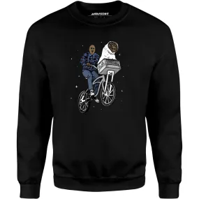 Deebo   Extra Terrestrial Bike Parody Mashup - Unisex Sweatshirt