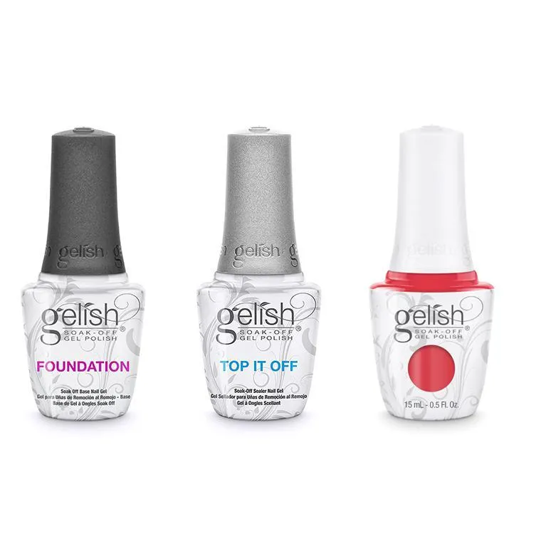 Gelish Combo - Base, Top & A Petal For Your Thoughts