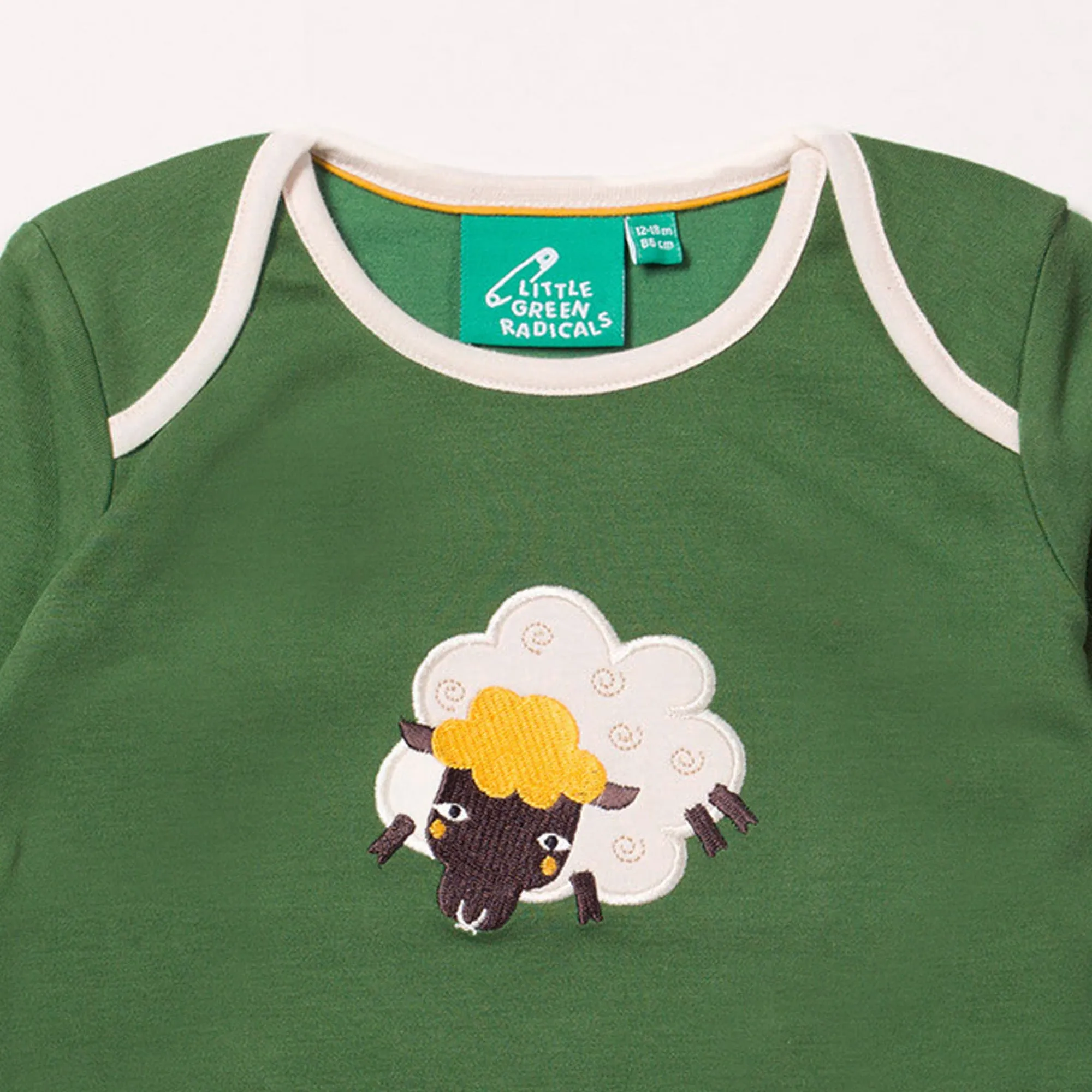 Golden Sheep Applique T-Shirt