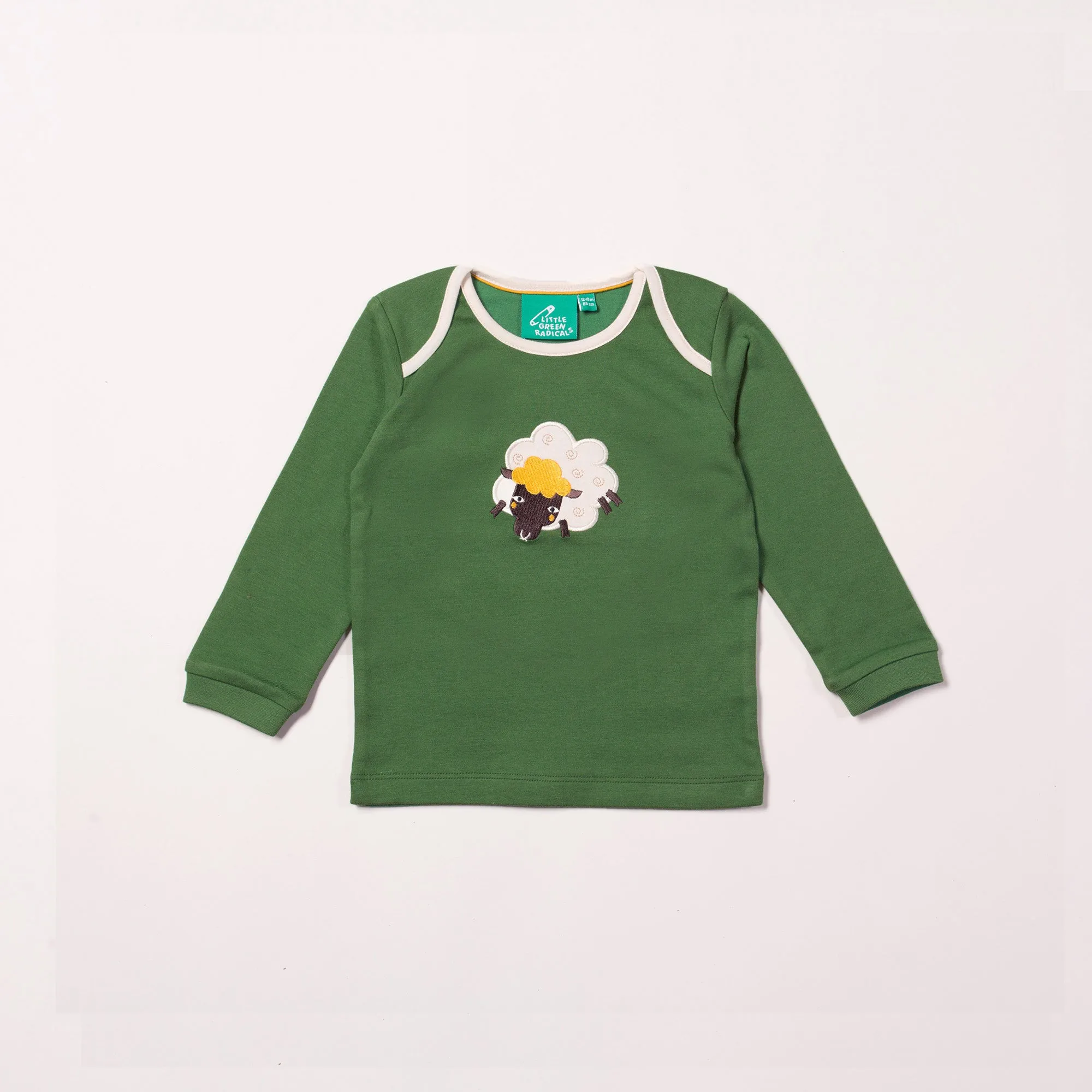 Golden Sheep Applique T-Shirt