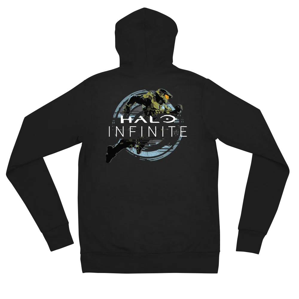 Halo Infinite Personalized Zip-Up Hoodie