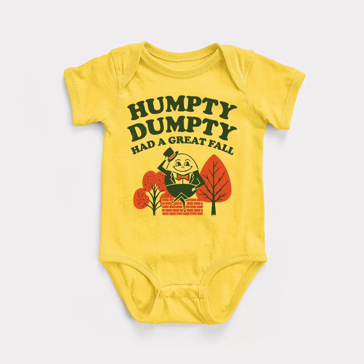 Humpty Dumpty Had A Great Fall Baby Bodysuit