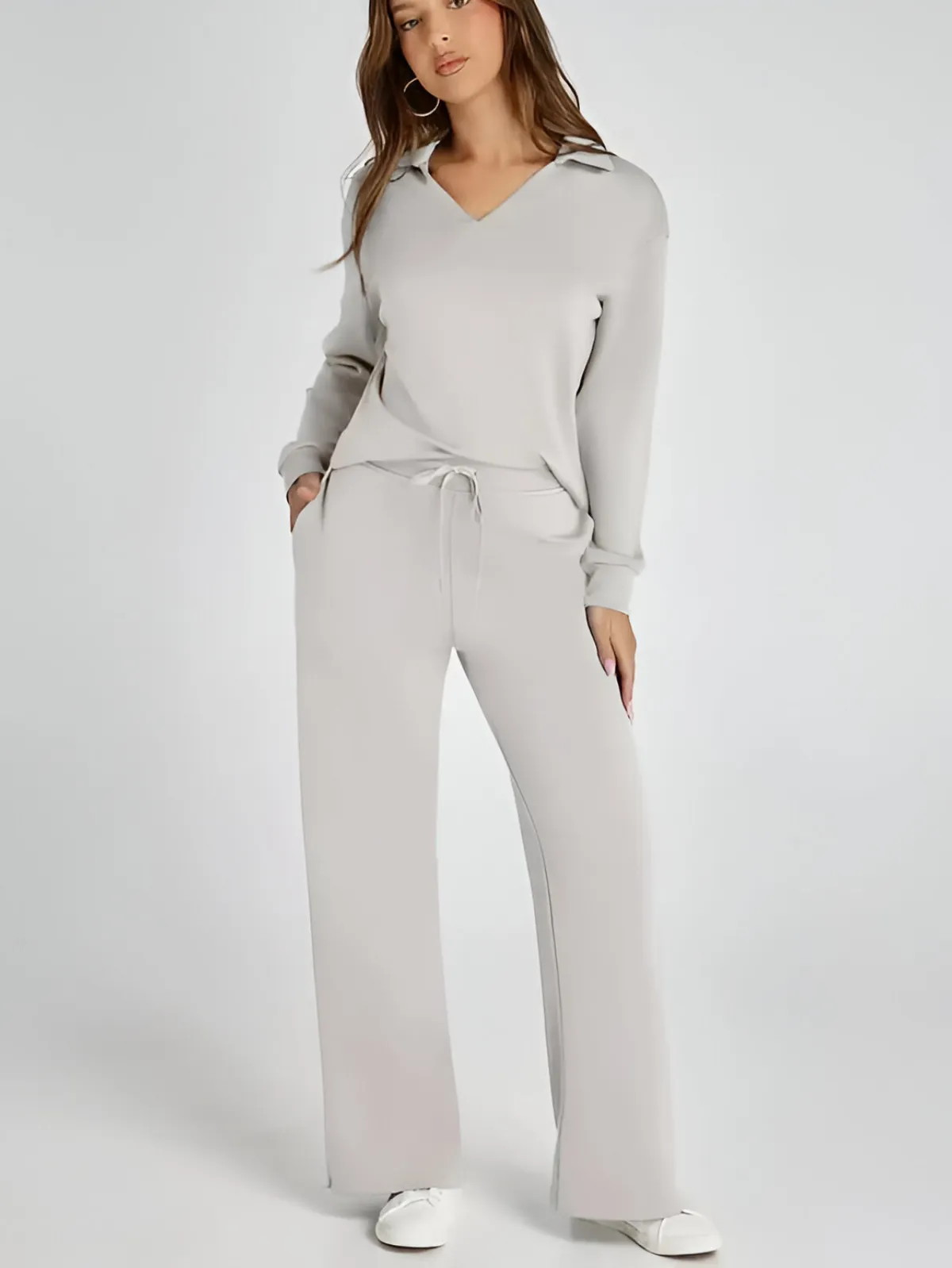 Ivyshape | Casual Long Sleeve Set