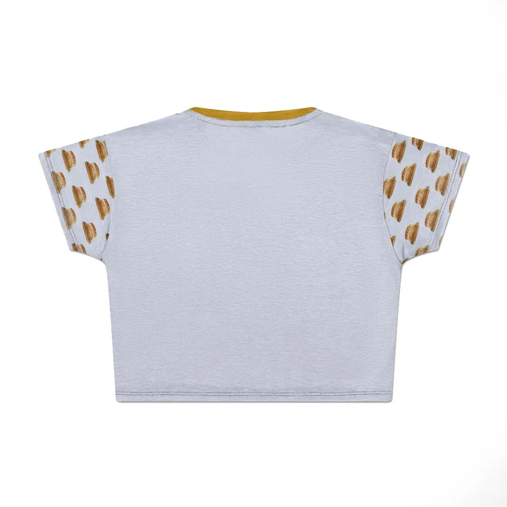 Loaf is the Answer Womens Crop Tee