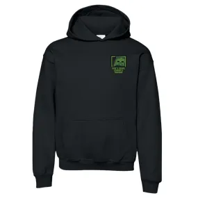 Minecraft Sun's Down, Zombies Around Kids Hoodie