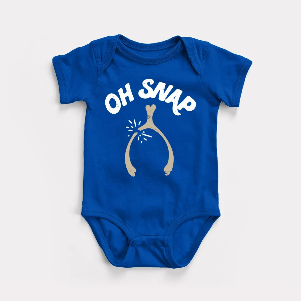 Oh Snap Wishbone Baby Bodysuit