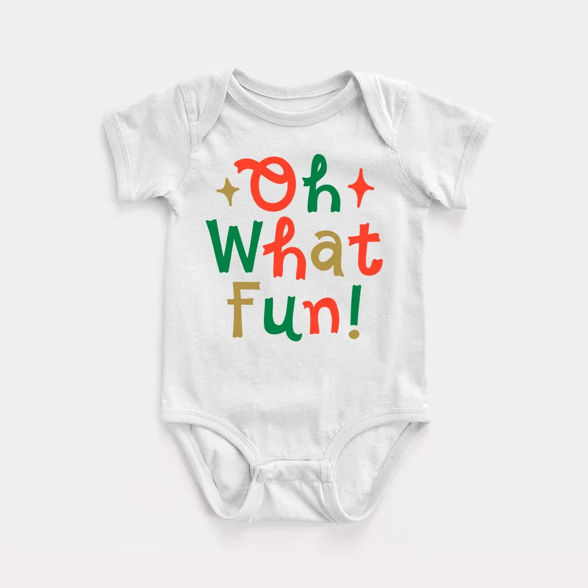 Oh What Fun Baby Bodysuit