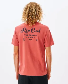 Rip Curl Twist Tee-Dusty Mushroom