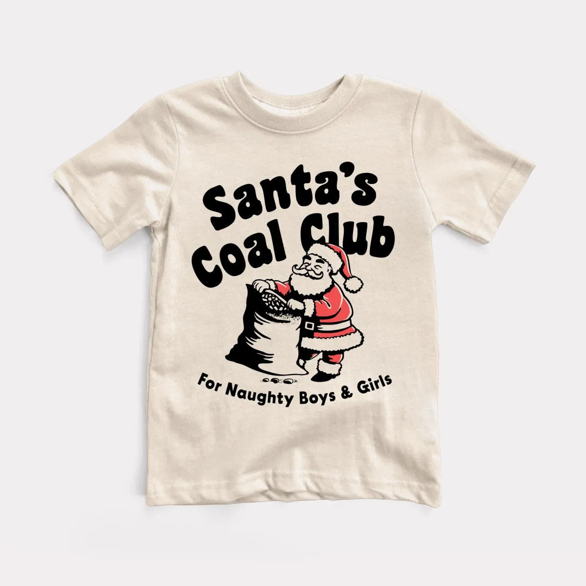 Santa's Coal Club Toddler Tee