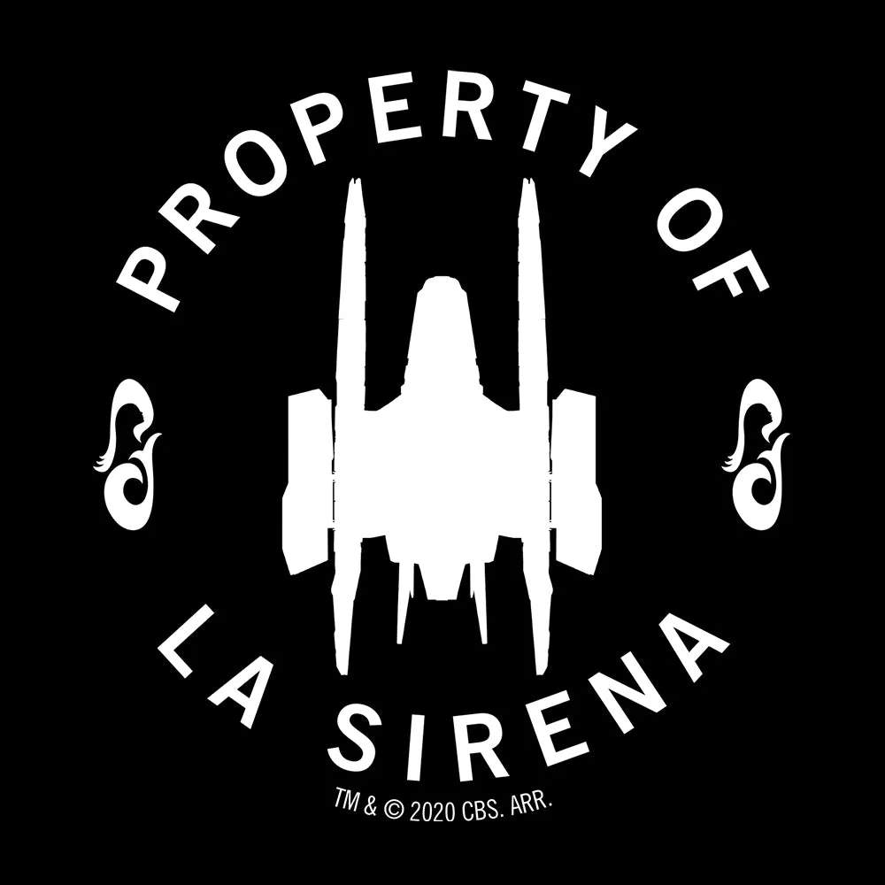 Star Trek: Picard Property of La Sirena Zip-Up Hoodie