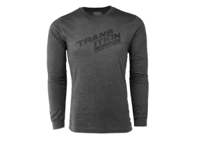 Transition Stack LS T-shirt Dark Heather Grey