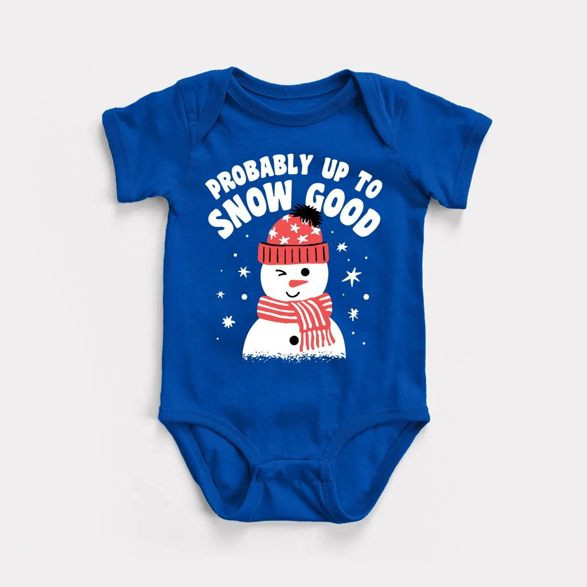 Up To Snow Good Baby Bodysuit