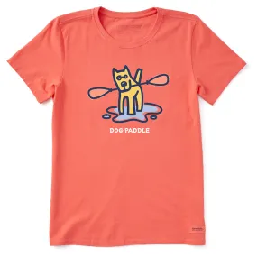 Women's Rocket Dog Paddle Short-Sleeve Crusher-LITE Tee - Mango Orange